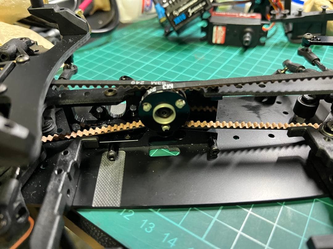 組立済み未使用　アルミセンタープーリー付き 3RACING セロスポーツ