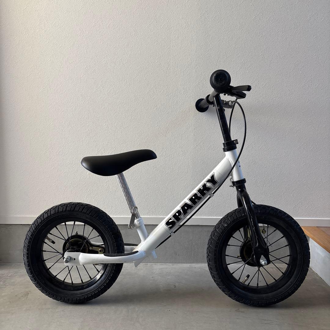 美品 SPARKY スパーキー 自転車 子供 ホワイト