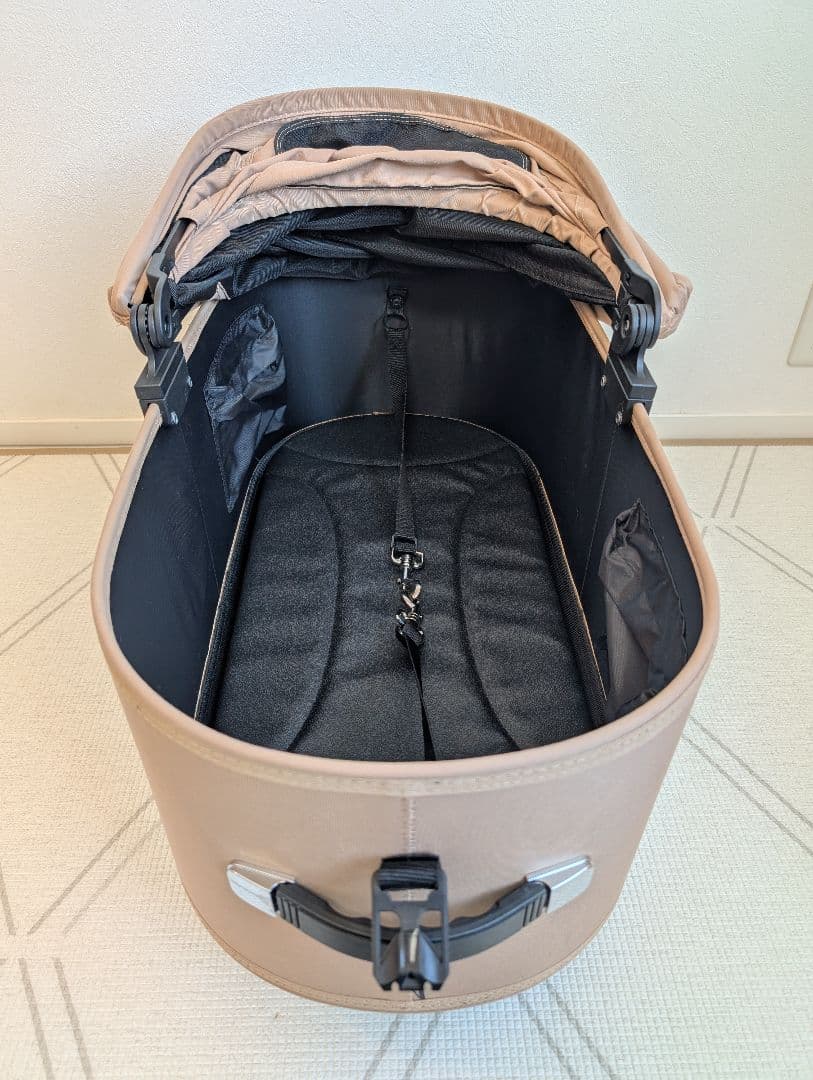 エアバギー ドーム3 コット ツイルモカ ラージサイズ