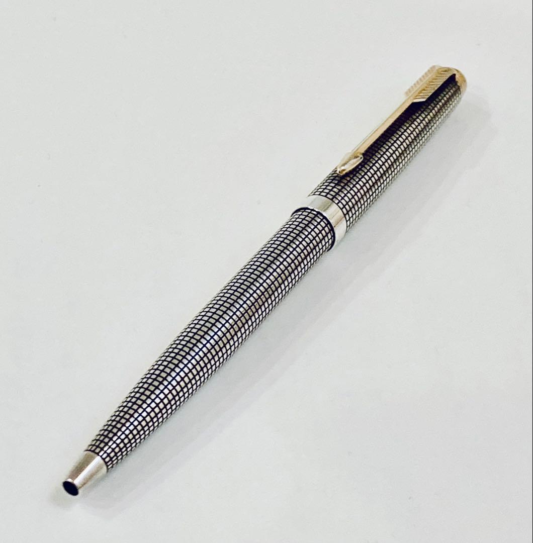 シルバー925◆パーカー ♯75シズレ スターリング 純銀ボールペン 1970s