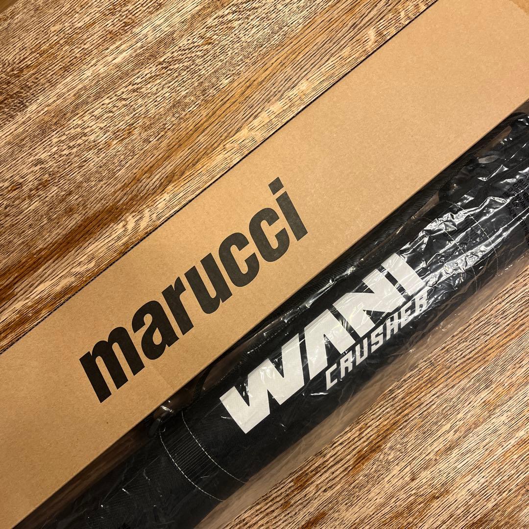 【美品】Marucci ワニクラッシャー 黒82cm バットケース付 黒ワニ
