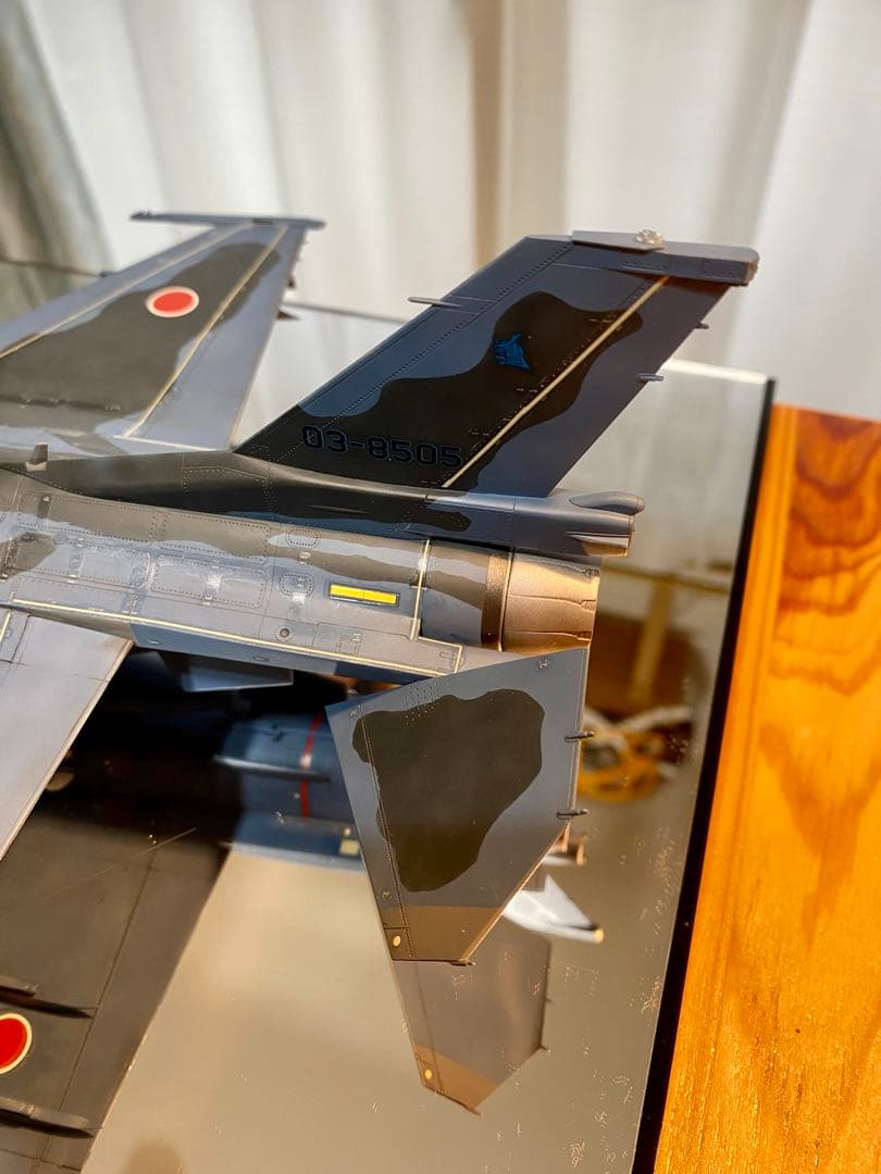 【クリアケース入り】戦闘機　プラモデル　完成品　ハセガワ　1/48 F2A