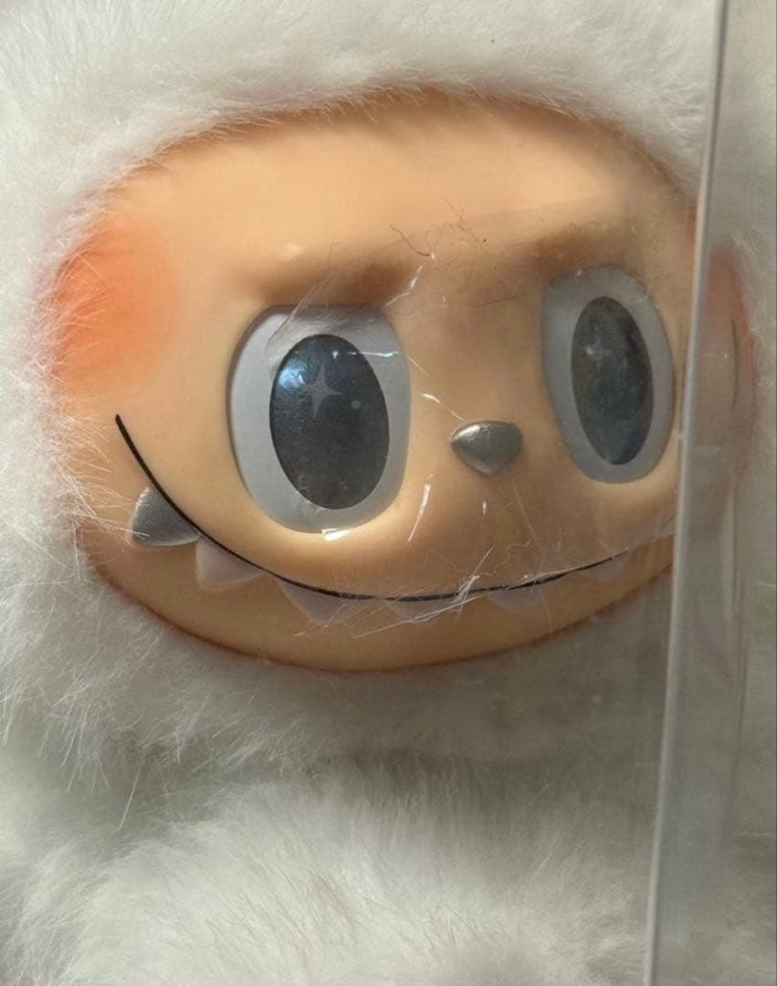 【海外限定】ZIMOMO LABUBUふわふわ ホワイトエンジェル ジモモラブブ