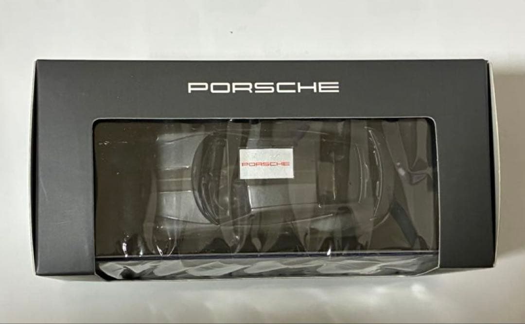 ポルシェ 911 ターボ S ミニカー（グレーメタリック）