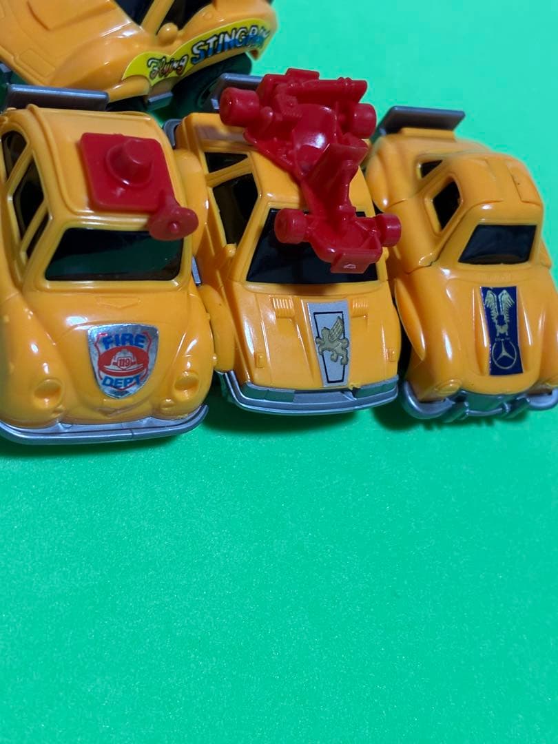 チョロQ、A品番・5台セット・オレンジ色です。