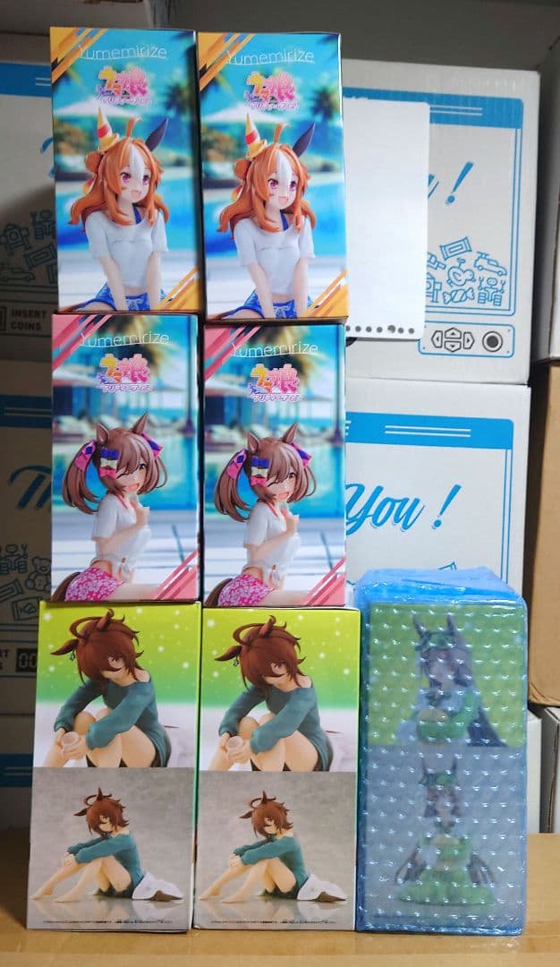 ウマ娘 フィギュア 7個セット アグネスタキオン他