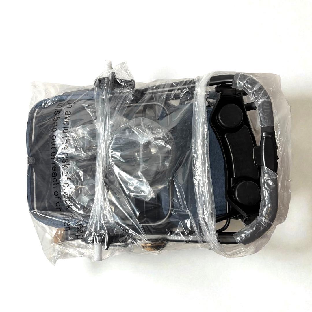 未使用超美品マルカン おでかけカート 多頭用 BIG ブルー