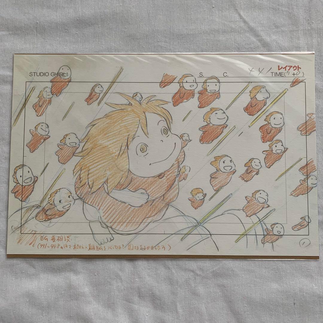 スタジオジブリ・レイアウト展 実寸レプリカ全20枚 コンプリート 原画 宮崎駿