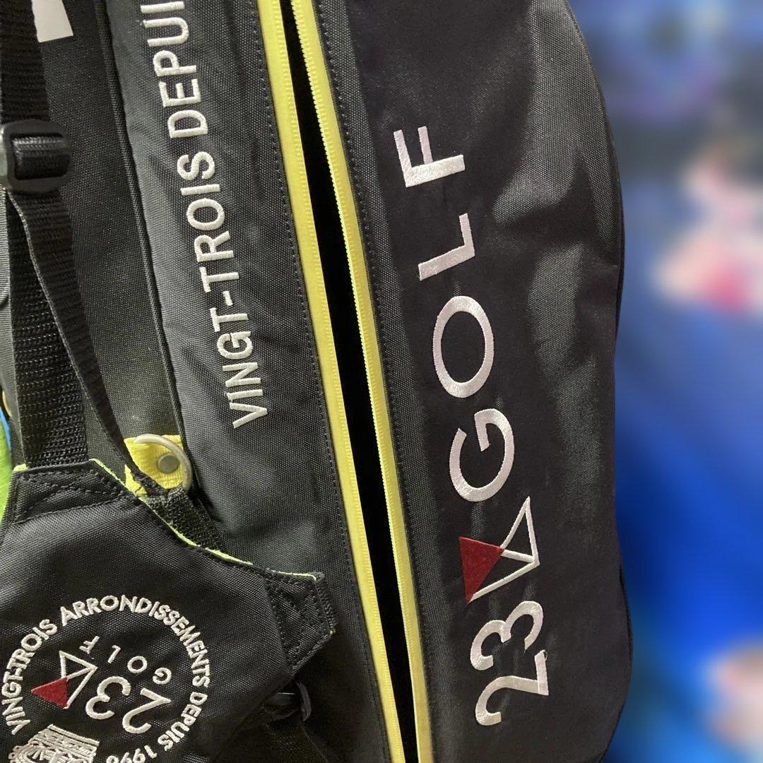 寶BU-1075 23区GOLF キャディバッグ 内径22㎝ 重量2.9㎏