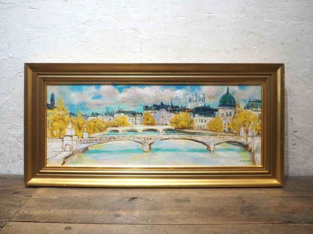 1298 レトロな額縁　アートフレーム　油彩　水彩　画材　ビンテージ　アトリエ