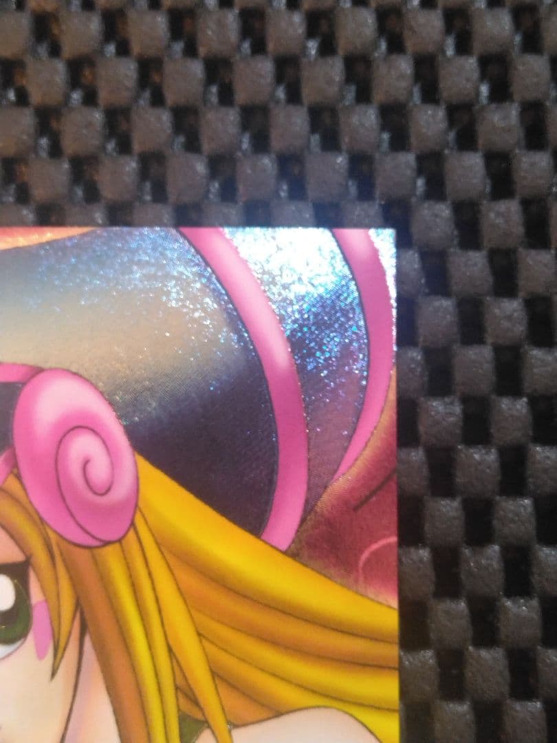 タ*き様 遊戯王　DDM特典　ブラック・マジシャン・ガール　レリーフ　ピンク　文