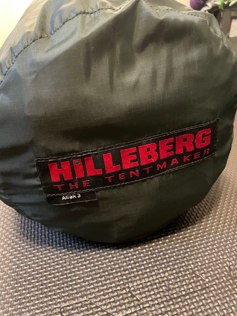 ヒルバーグ　アラック3 HILLEBERG Allak3 フットプリント付