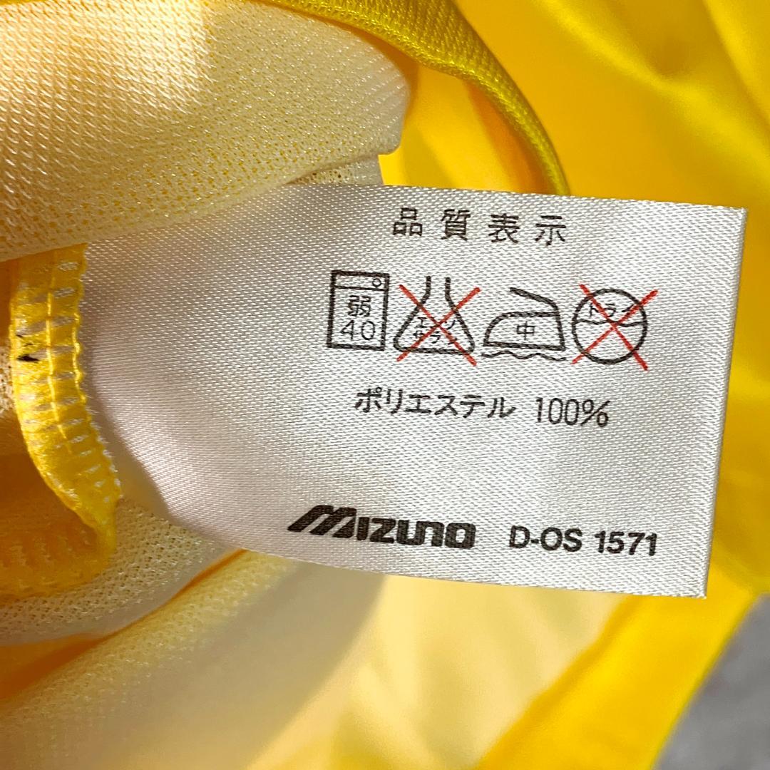 Mizuno　サッカーウェア　ジェフユナイテッド千葉　イエロー　サイン　半袖