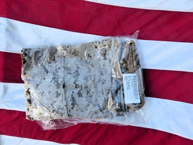 米軍実物　USMC　180S コンバットデザートジャケット L　マーパット　08