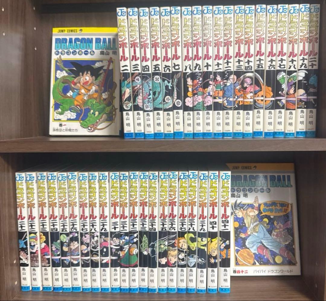 ドラゴンボール 全42巻 鳥山明 旧装丁版 初版本多数 完結セット 美品