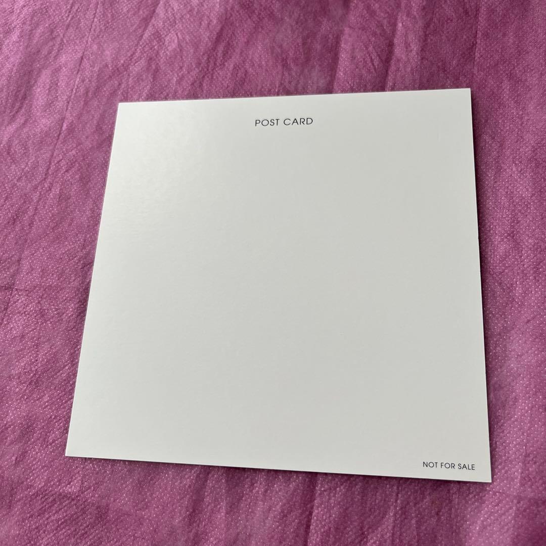 BTS JIN 未公開POST CARD LINE MUSIC 当選品 非売品