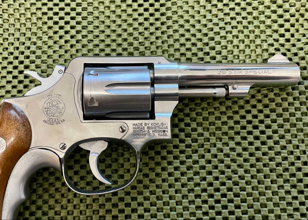 コクサイ S&W M64 ミリタリー＆ポリス　シルバー