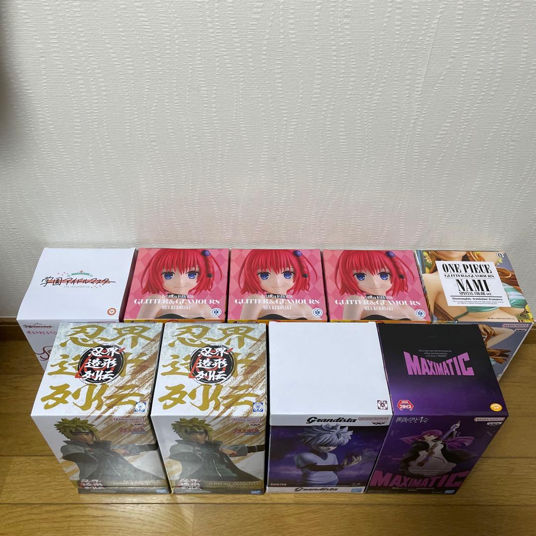 NARUTO 葬送のフリーレン　キルア　他　プライズフィギュア　9個　まとめ売り