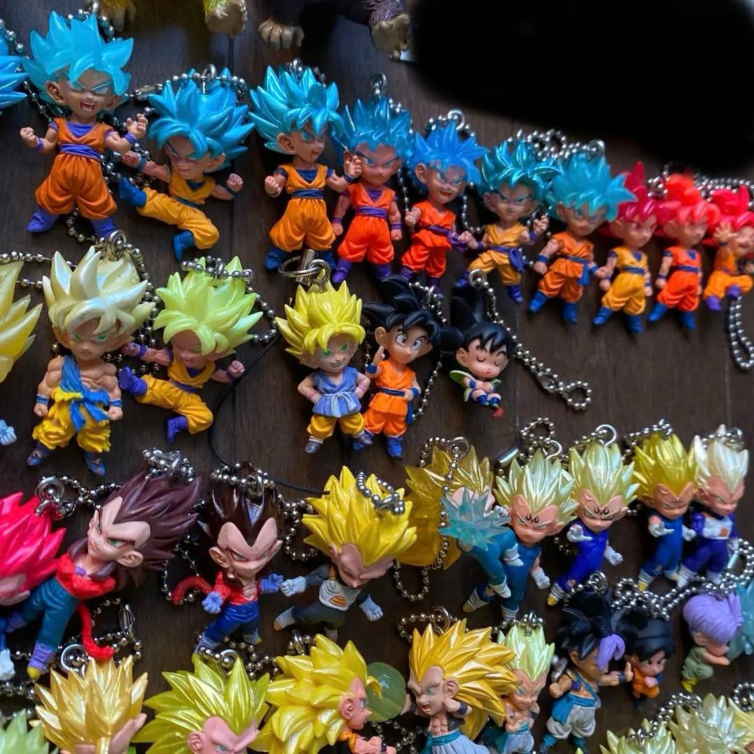 ドラゴンボール udmフィギュア キーホルダー hg ガチャ ストラップ