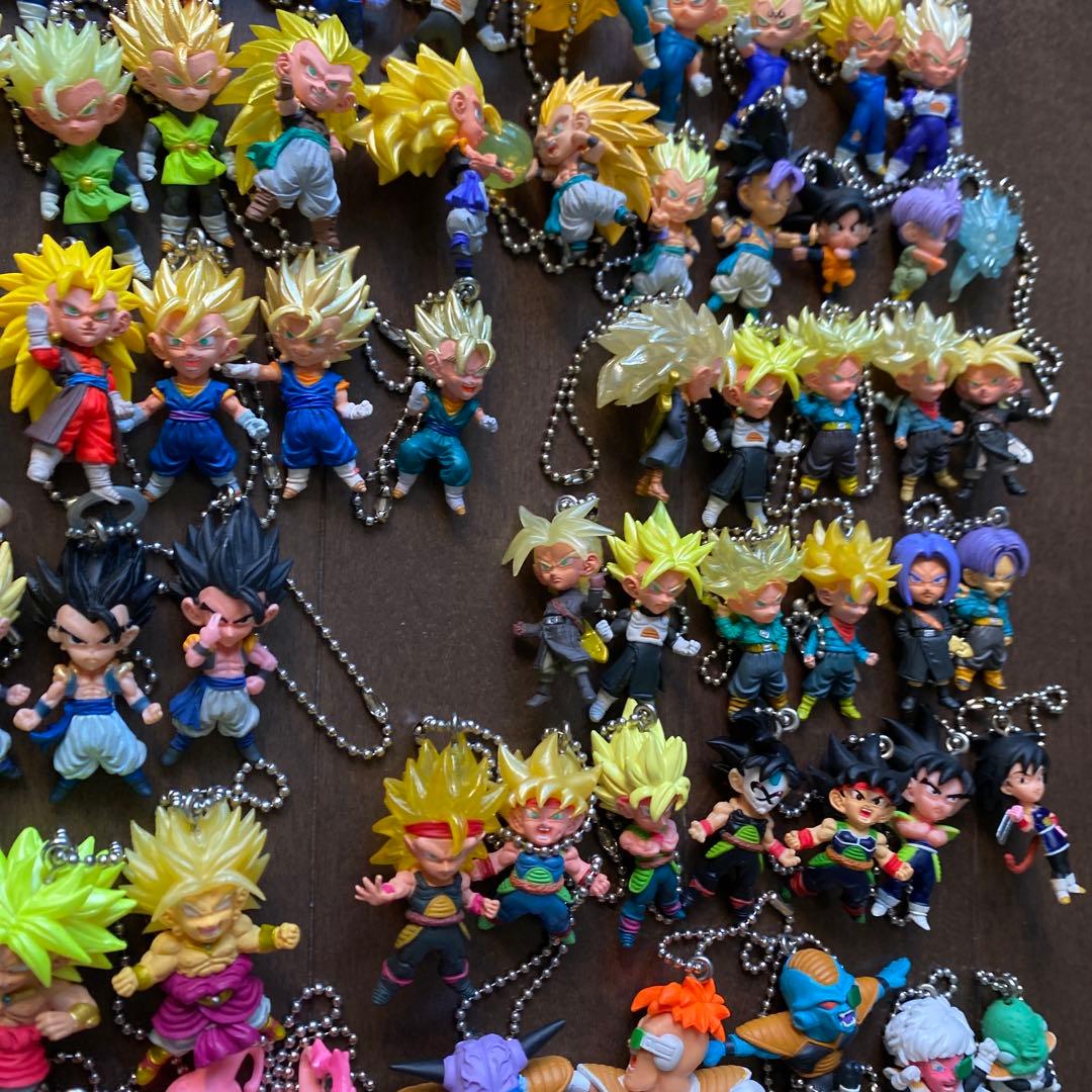 ドラゴンボール udmフィギュア キーホルダー hg ガチャ ストラップ