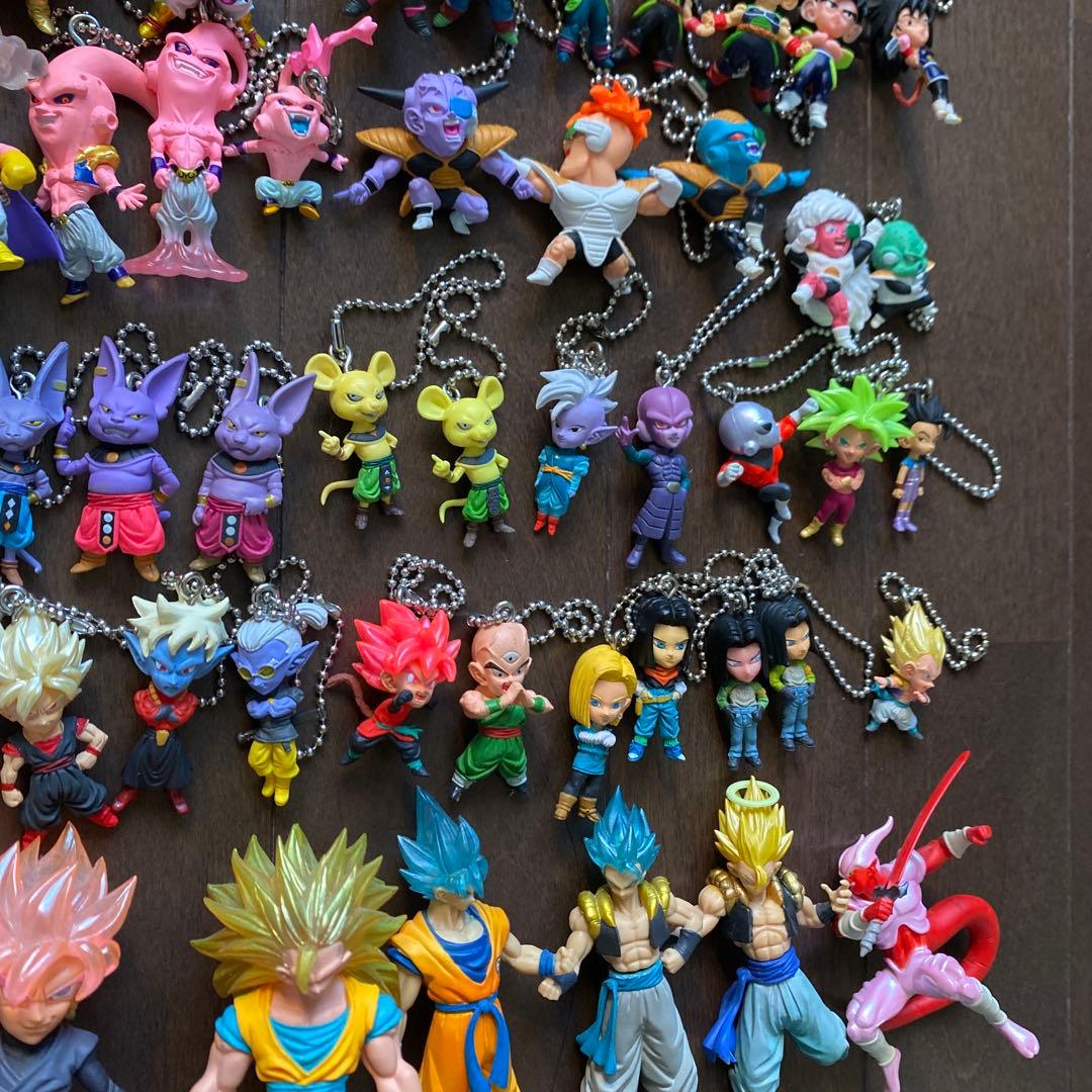 ドラゴンボール udmフィギュア キーホルダー hg ガチャ ストラップ