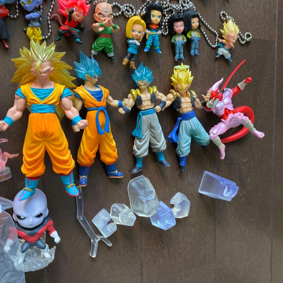 ドラゴンボール udmフィギュア キーホルダー hg ガチャ ストラップ