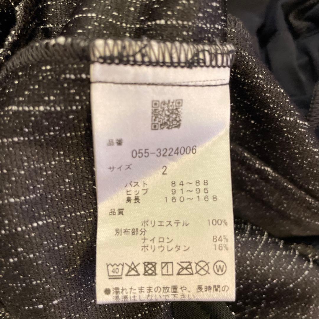 新品同様　パーリーゲイツ　ジップアップ　ワンピース　レディス2