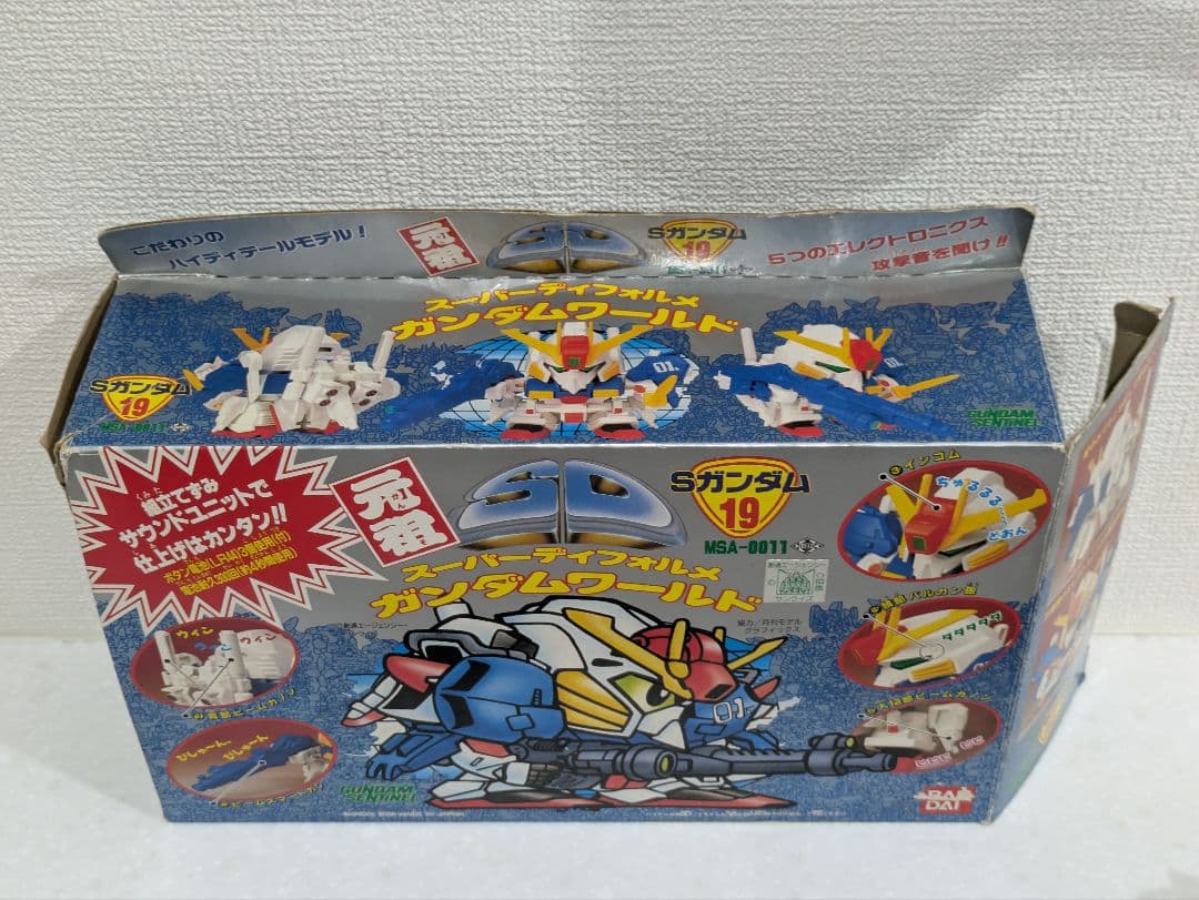 【音声OK＋完品?】元祖SD S ガンダム スペリオル センチネル MG HG