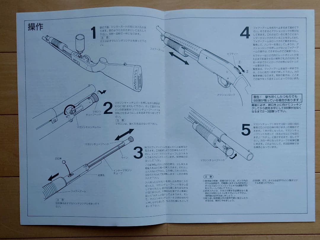 【限定ver】ガスガン マルシン MOSSBERG M500 マリーナリミテッド