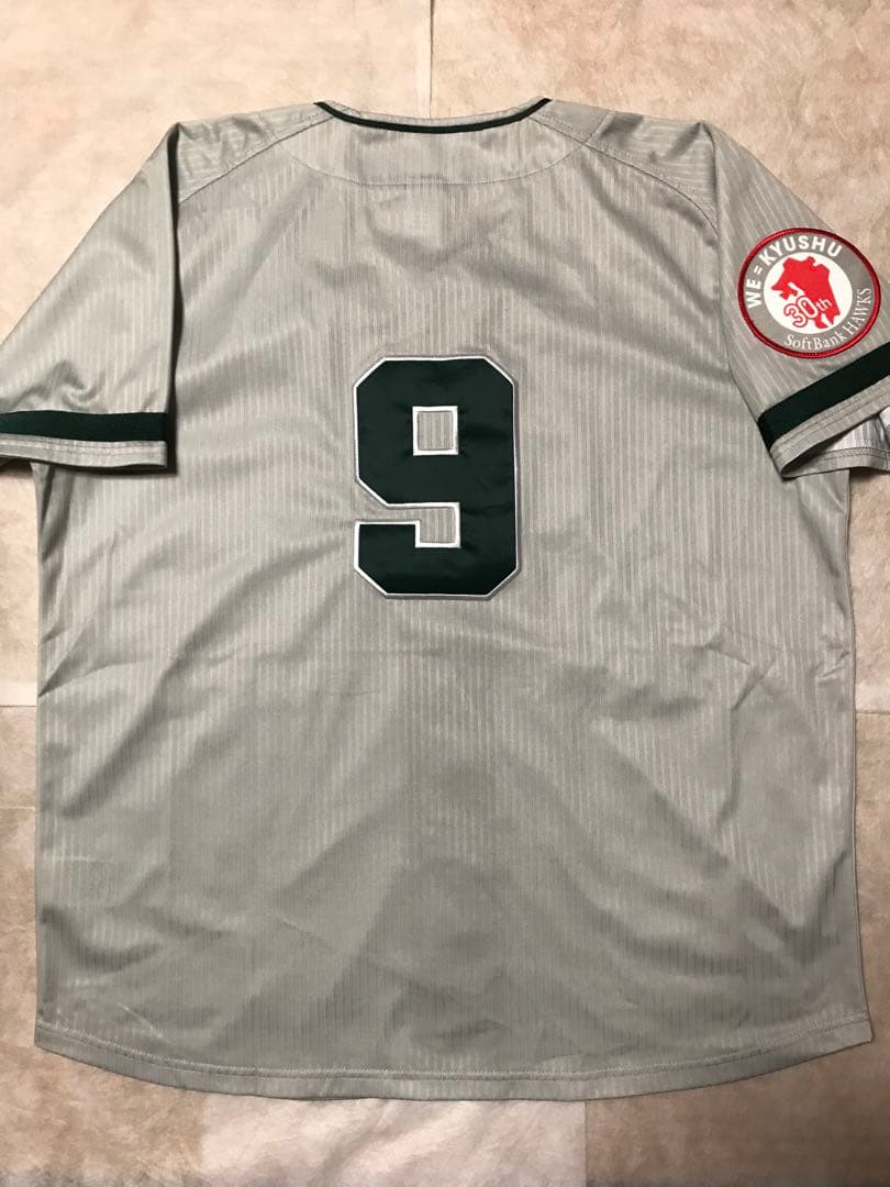 南海ホークス 復刻ビジターユニフォーム 柳田悠岐 マジェスティック製 Lサイズ