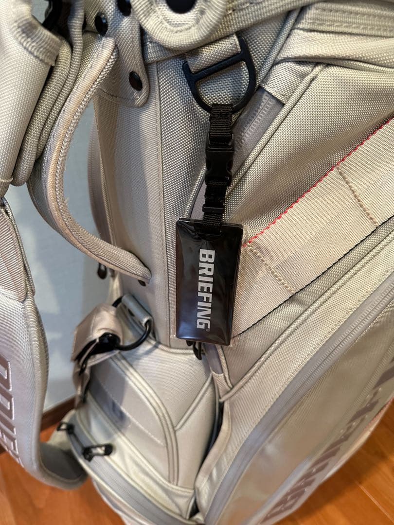 BRIEFING キャディバッグ シルバー