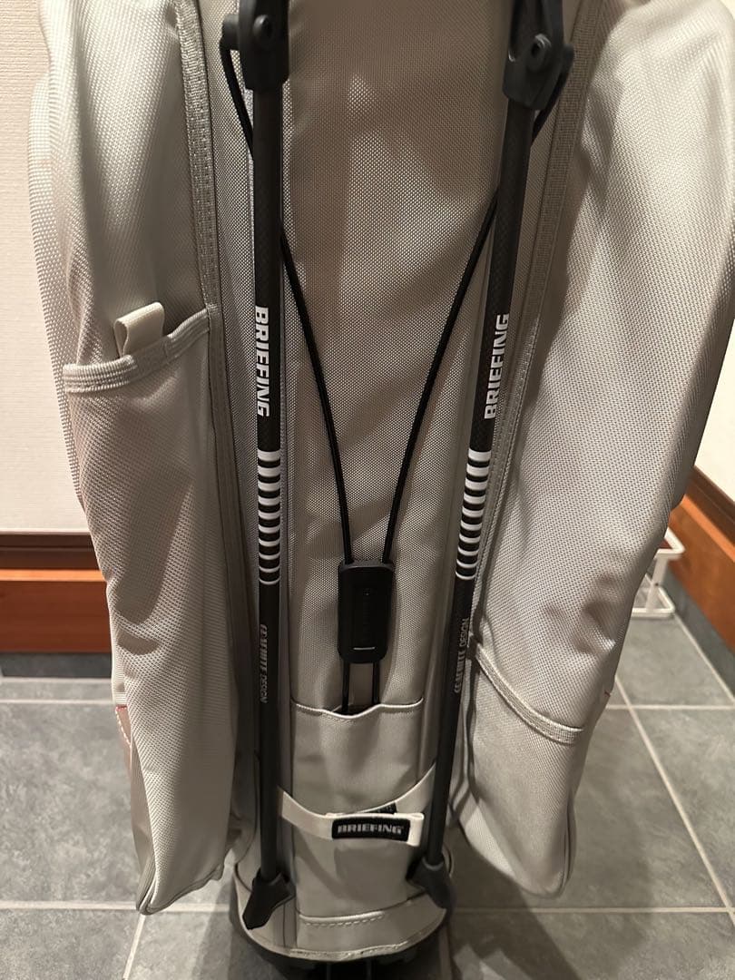 BRIEFING キャディバッグ シルバー