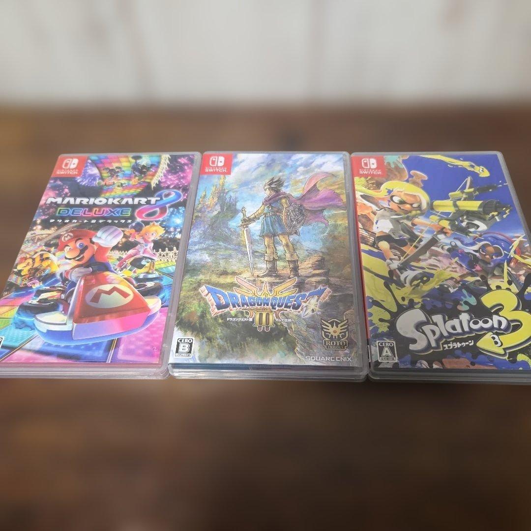 任天堂スイッチソフト3本セット