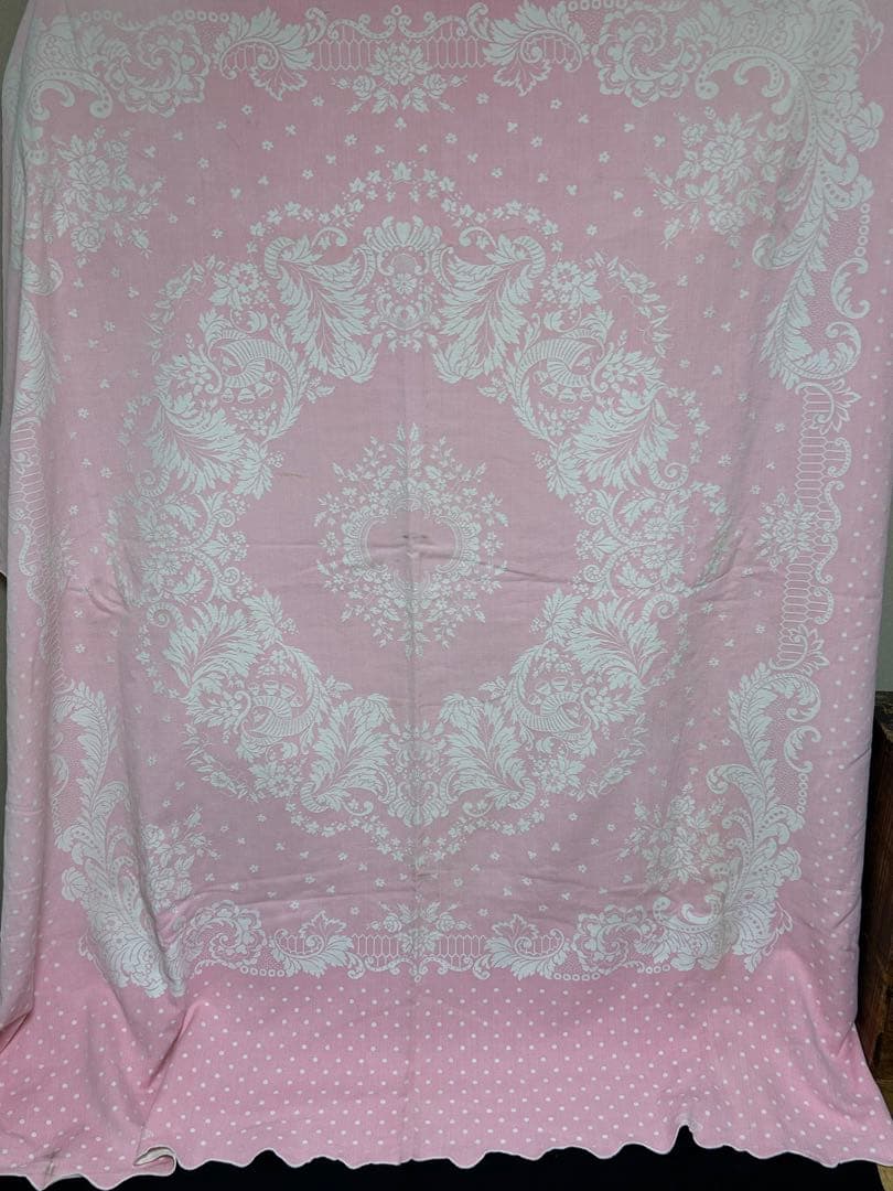 BATESアンティークヴィンテージベッドスプレッド　カバー特大布特大タオルケット