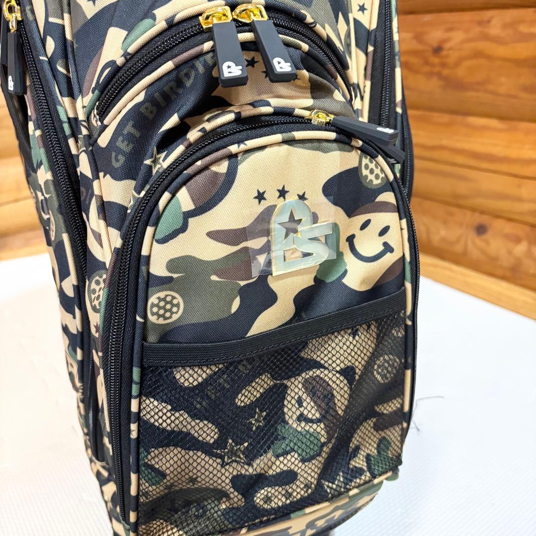 WINWIN STYLE GET BIRDIE! CAMO スタンドバッグ
