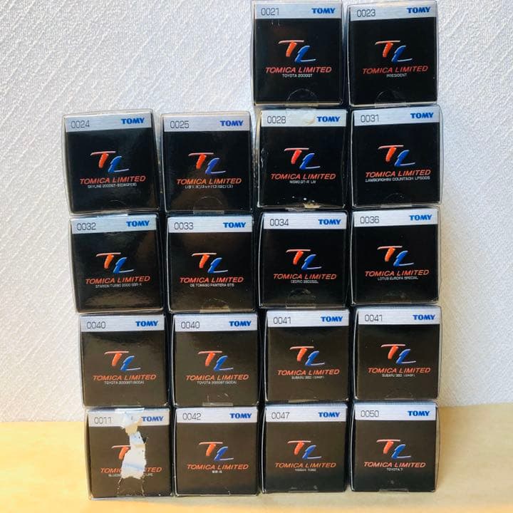 トミカ リミテッド　各種18台