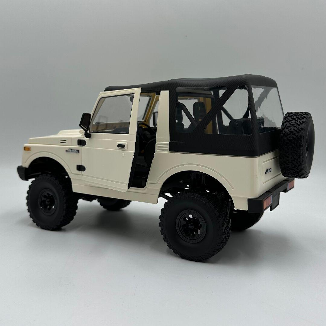 再入荷【金属製プロペラシャフトとオマケ付き】WPL C74-1 ジムニー 幌