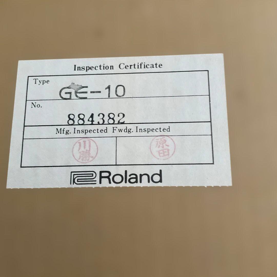 BOSS GE-10 グラフィックイコライザー(ローランド株製)貴重品です。値下