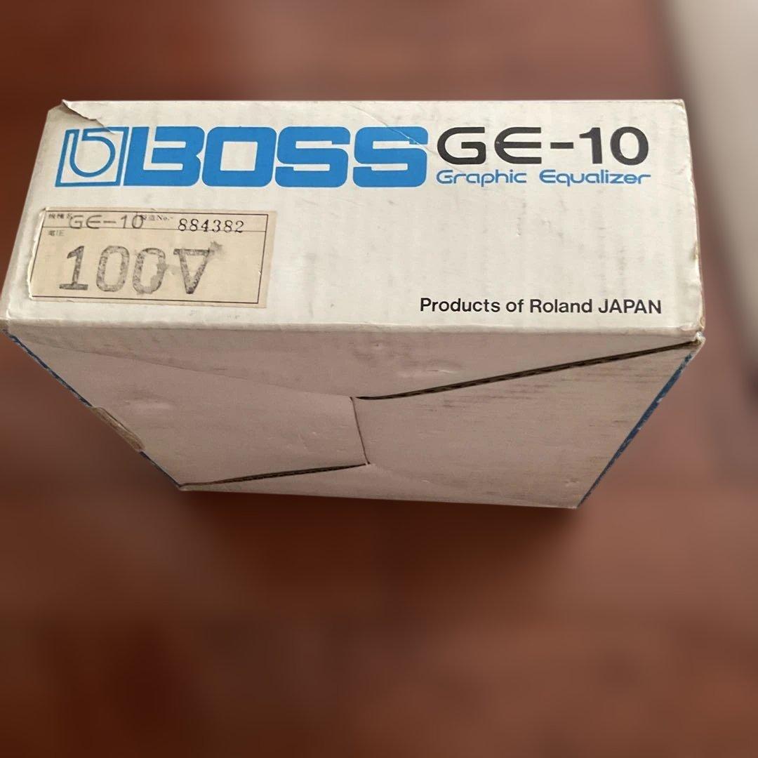 BOSS GE-10 グラフィックイコライザー(ローランド株製)貴重品です。値下