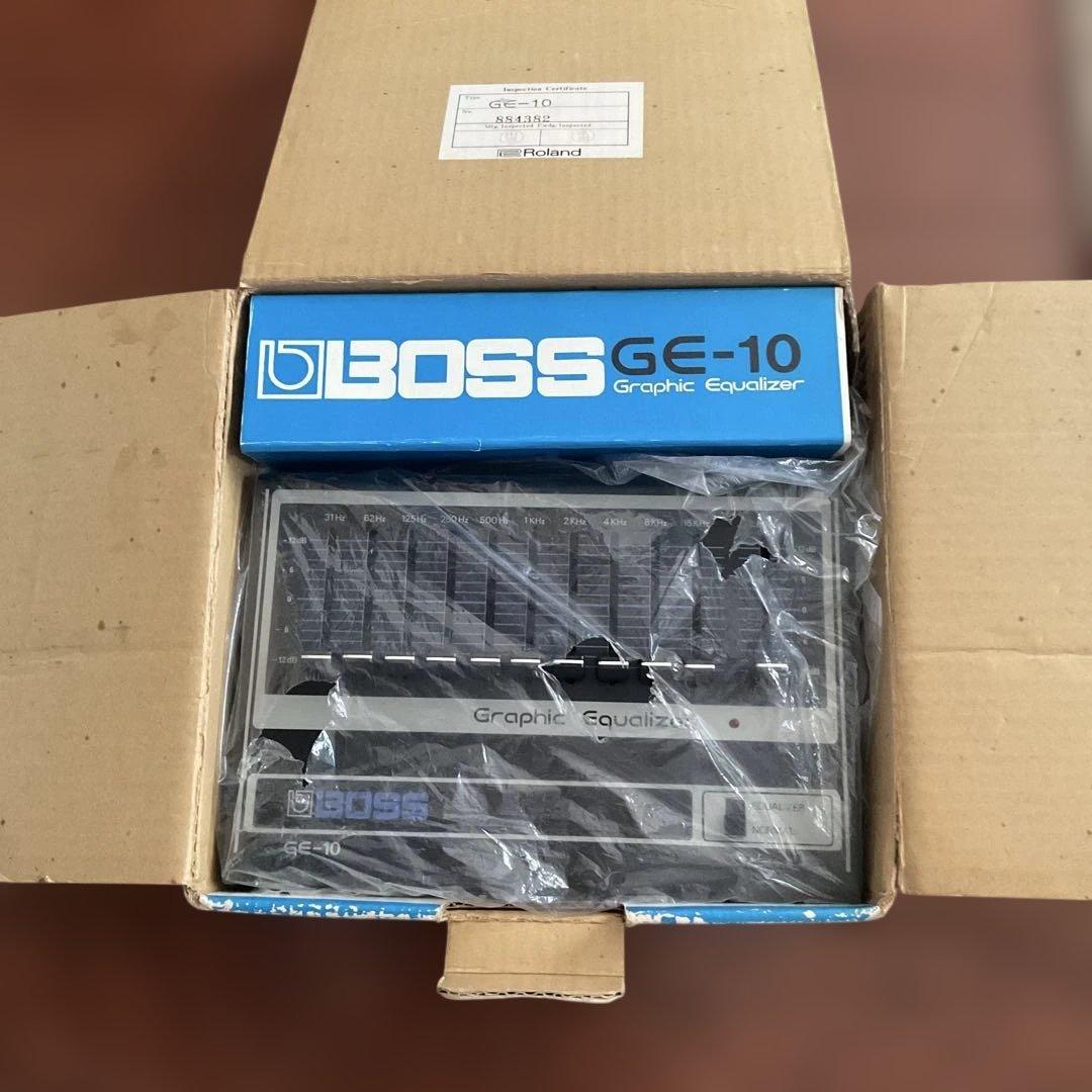 BOSS GE-10 グラフィックイコライザー(ローランド株製)貴重品です。値下