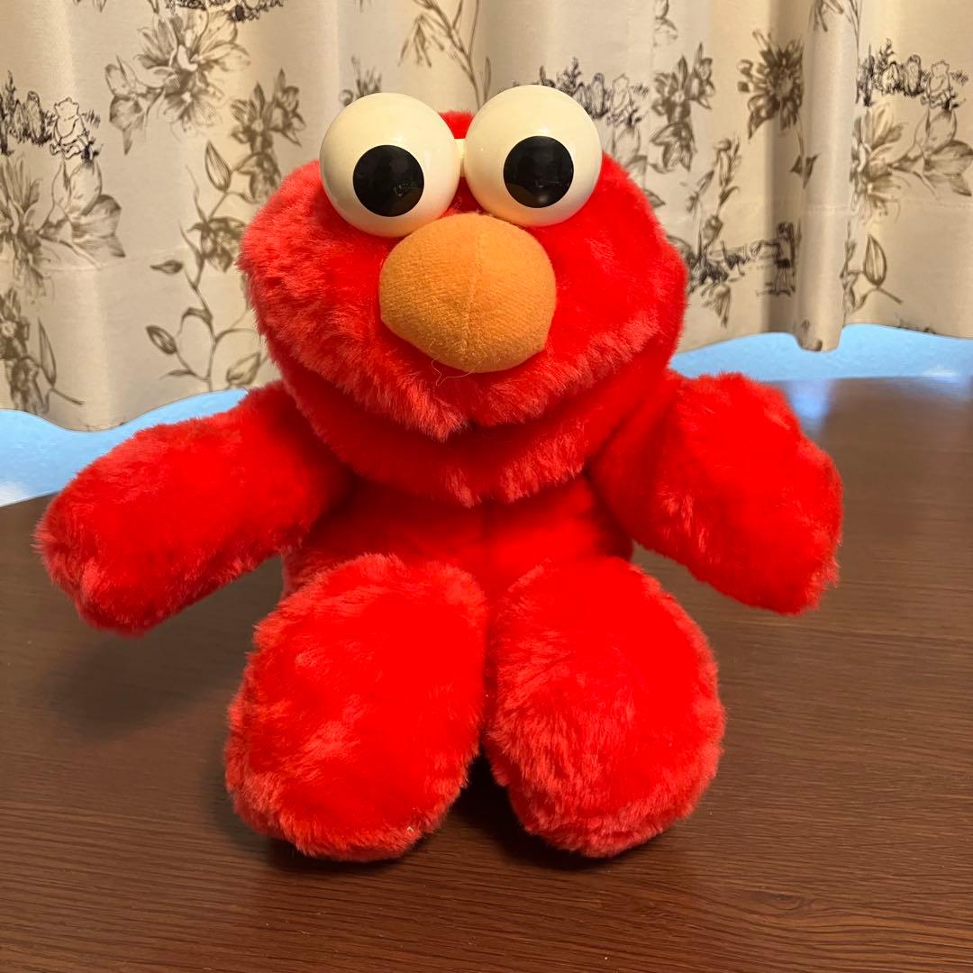 すきすきエルモ セサミストリート しゃべるぬいぐるみ 動作確認済