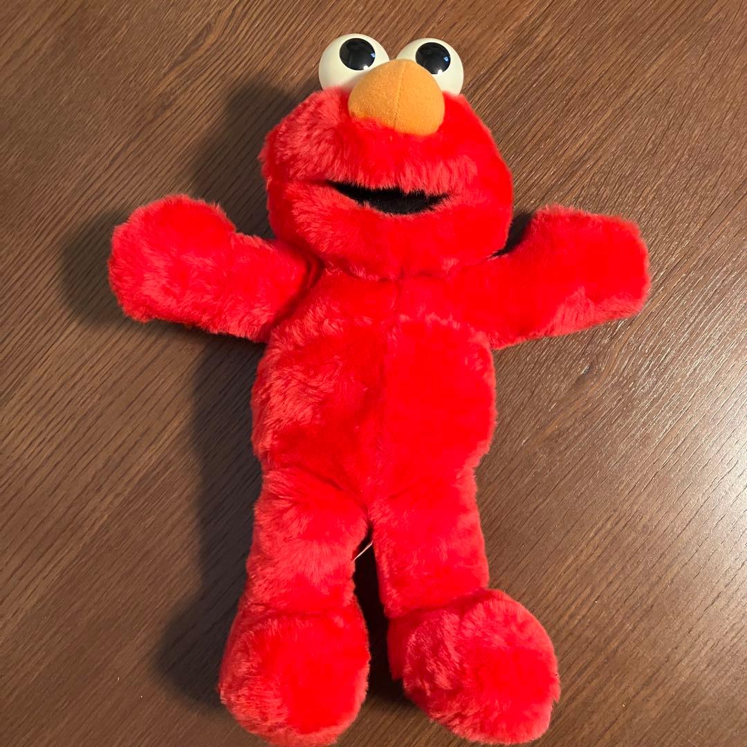 すきすきエルモ セサミストリート しゃべるぬいぐるみ 動作確認済