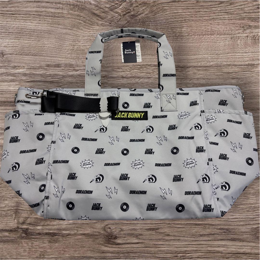 新品 未使用JACK BUNNYドラえもん ゴルフバッグ ヘッドカバーのセット