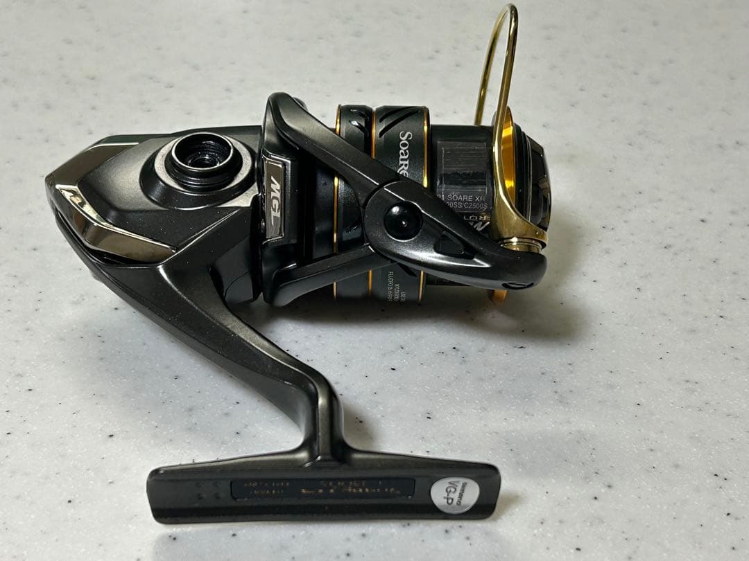 シマノ ソアレXR C2500S スピニングリール ②　2025年購入