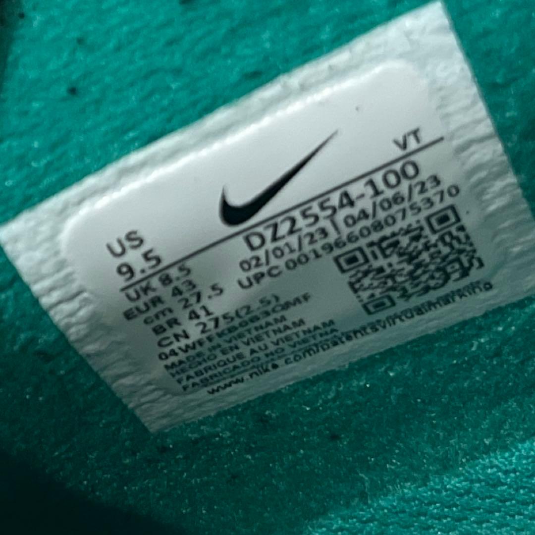 Nike エアジョーダン ハイカットシューズ グリーン/ホワイト