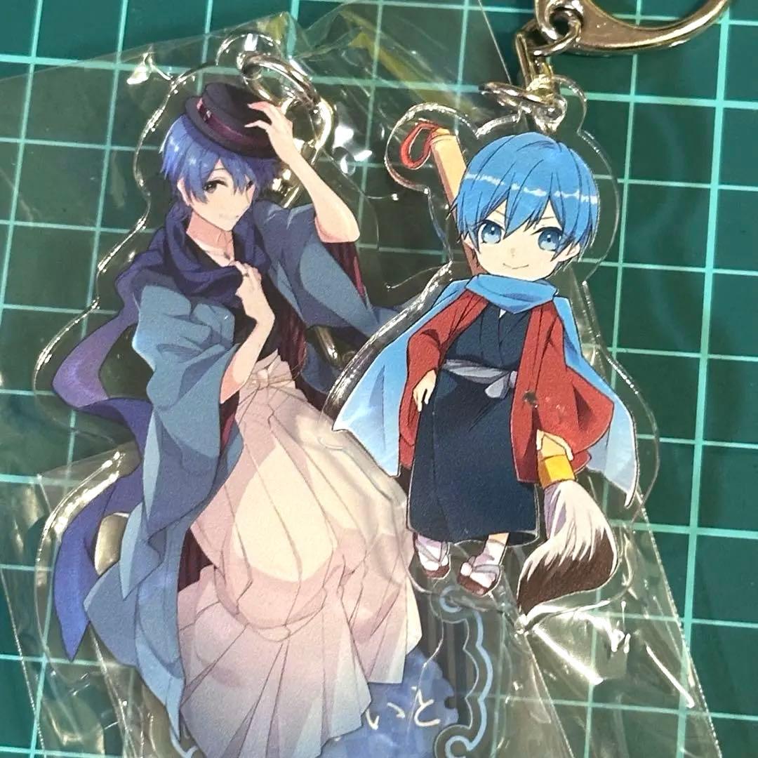 ボーカロイド初音ミク　KAITO 正月　渋谷マルイ　アクリルスタンドキーホルダー